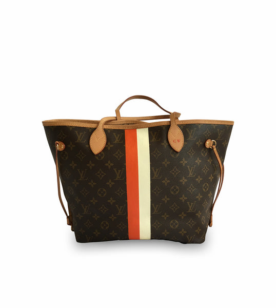 Louis Vuitton NeverFull / Stripes – DTLAcustom