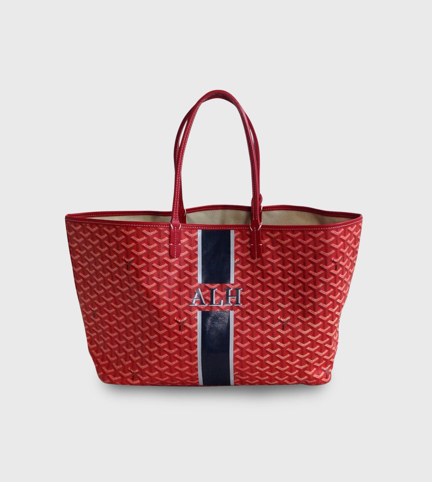 Goyard St. Louis / Lettering + Stripes