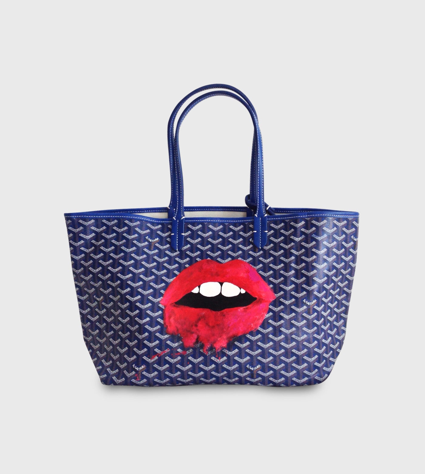 Goyard Tote / Custom Art