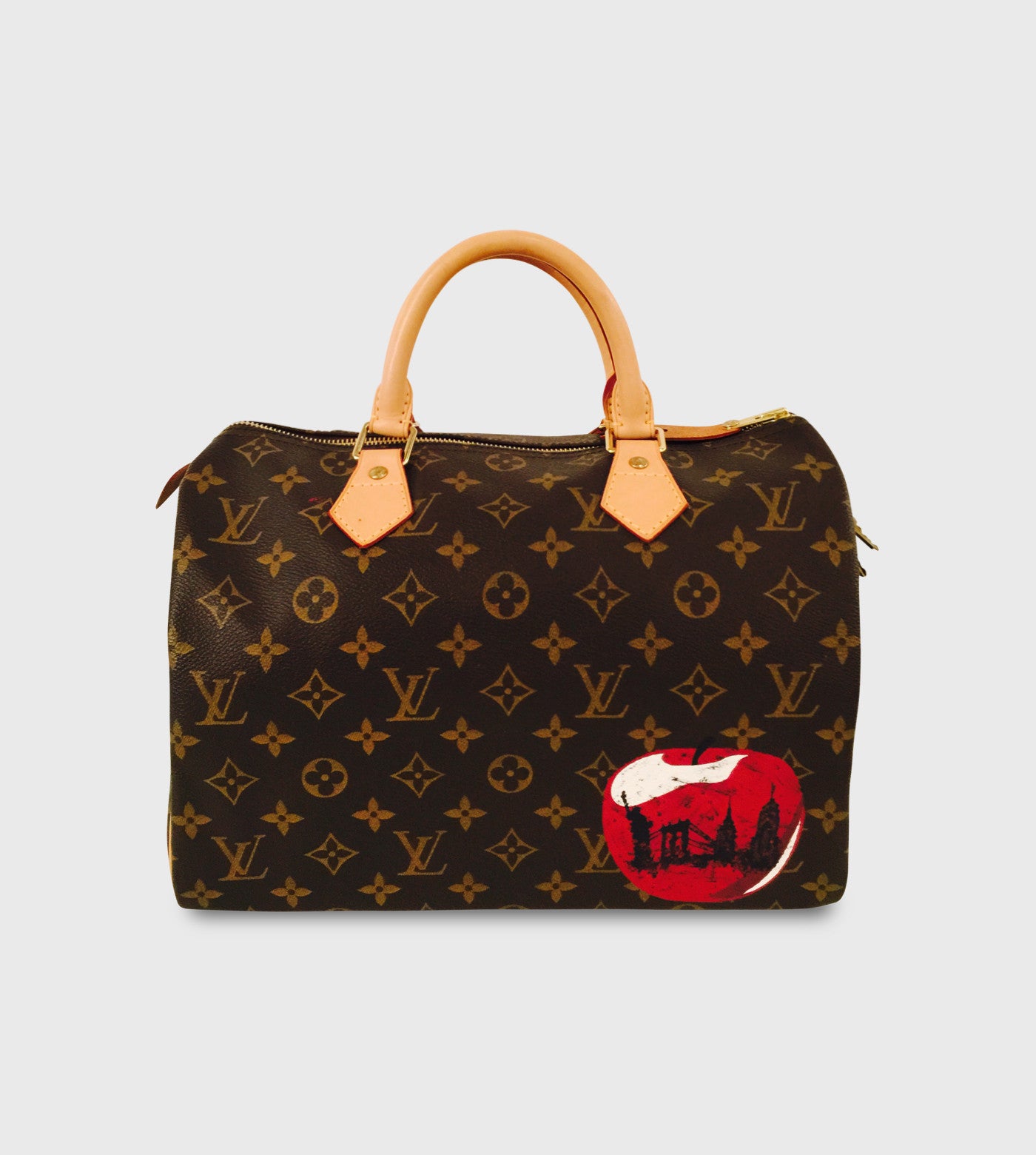 Louis Vuitton Speedy Custom Painted Artwork