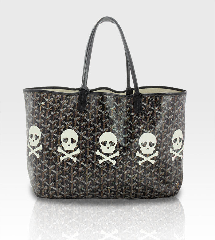 Goyard St. Louis Tote / Custom Art