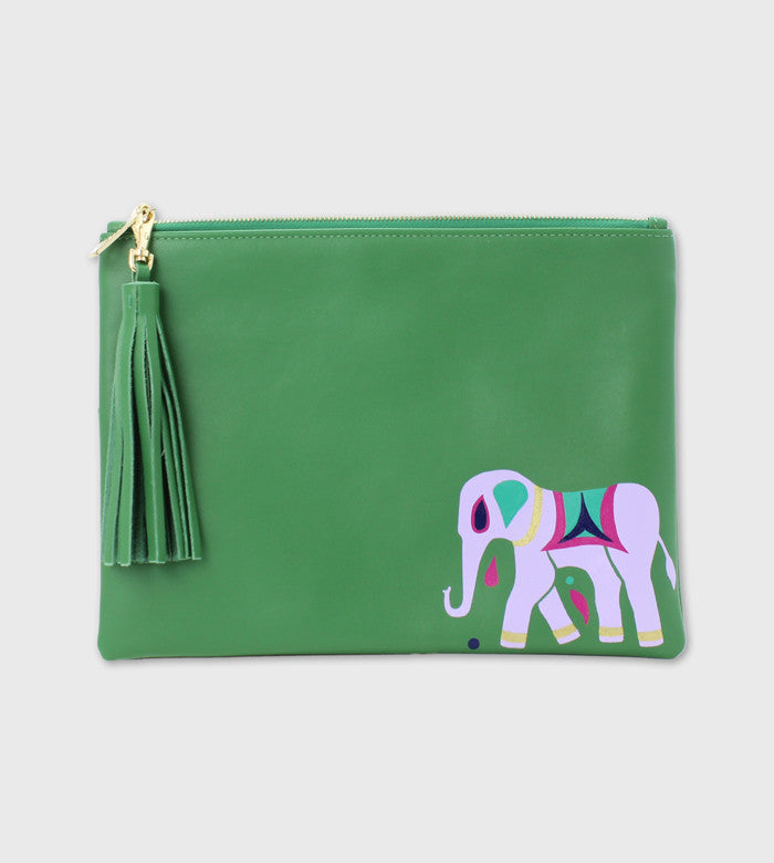 Lauren Merkin Clutch / Custom Art