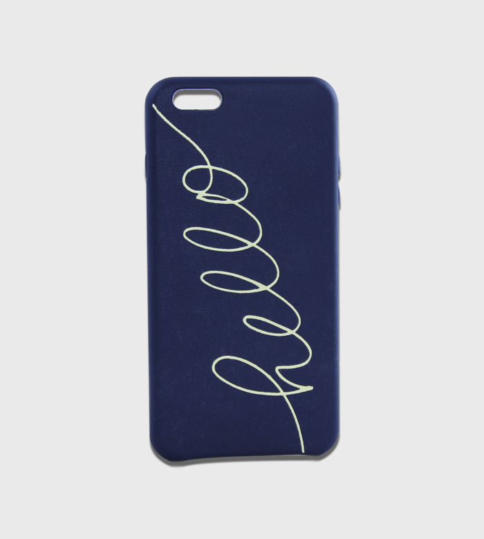 iPhone Case / One Color Lettering