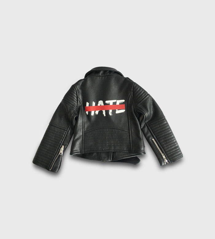 Laer Kids Classic Motto Jacket / Custom Art
