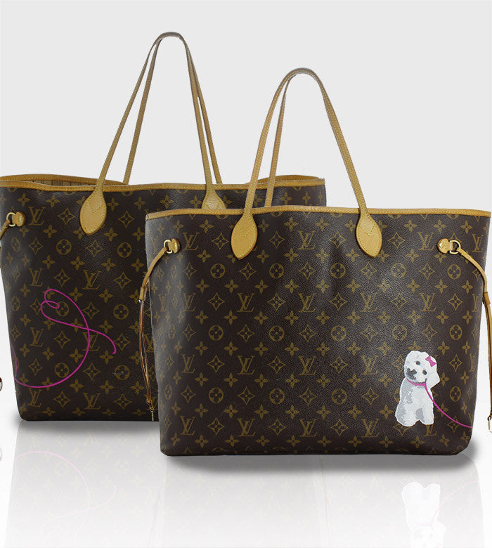 Louis Vuitton Neverfull / Custom Art