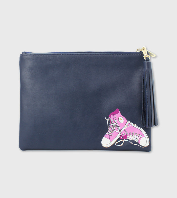 Lauren Merkin Clutch / Custom Art