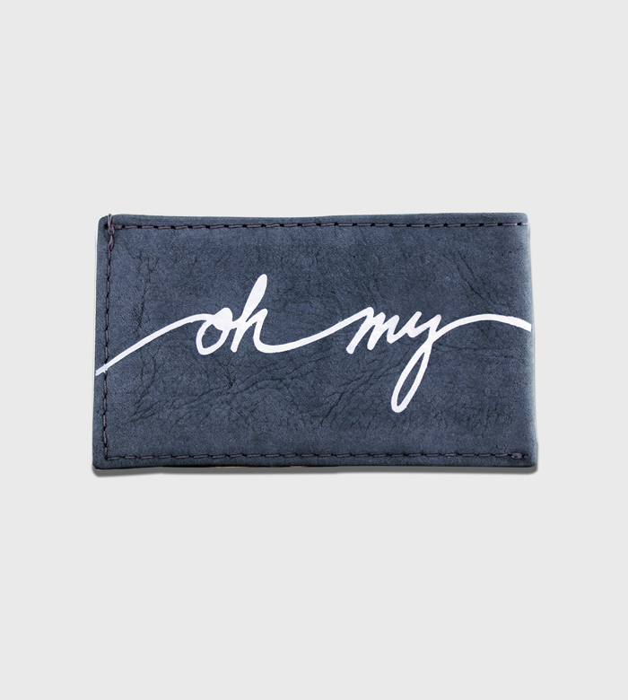 Leather Card Case / One Color Lettering