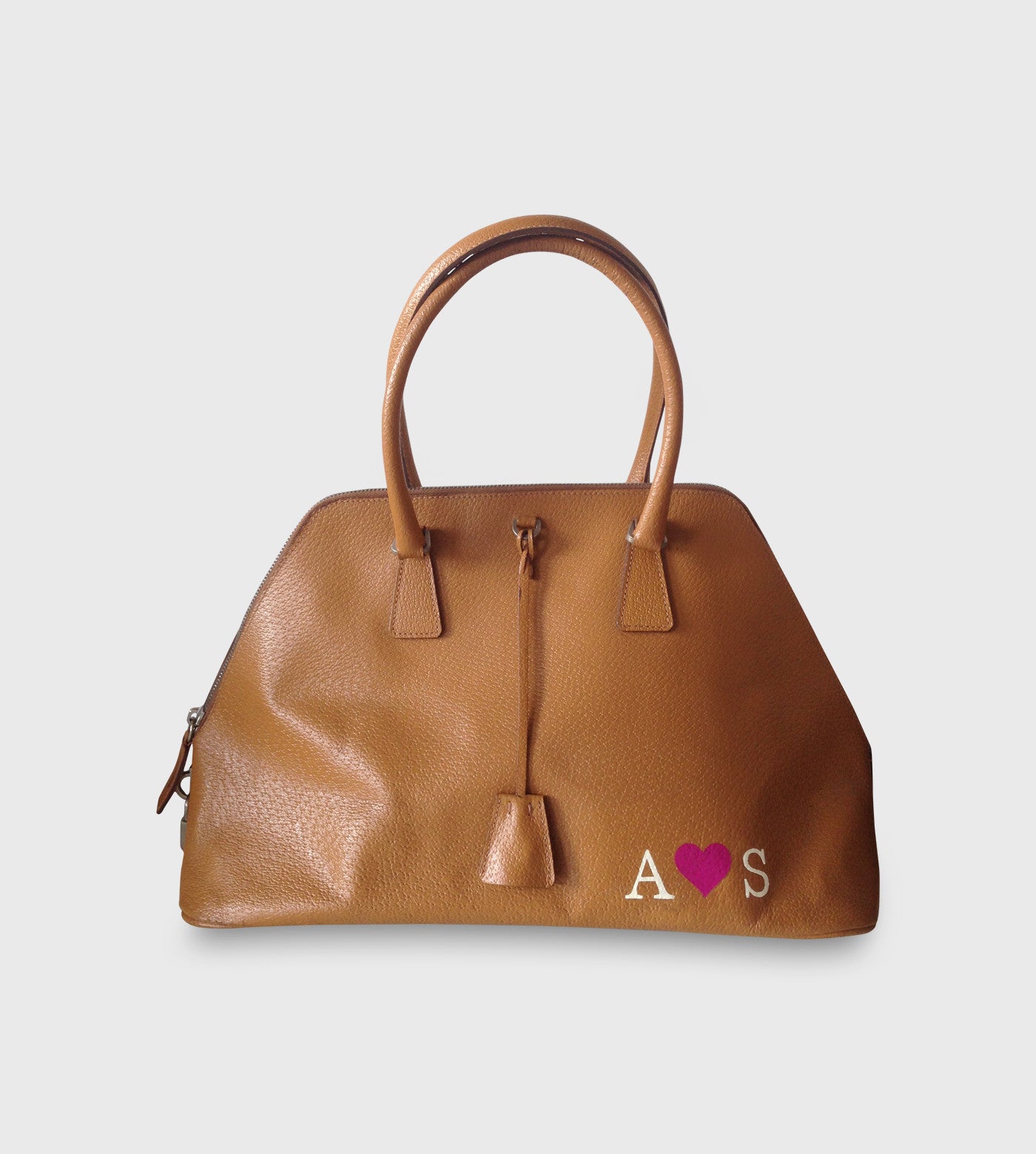 Prada Bowler Bag / Lettering + Symbol
