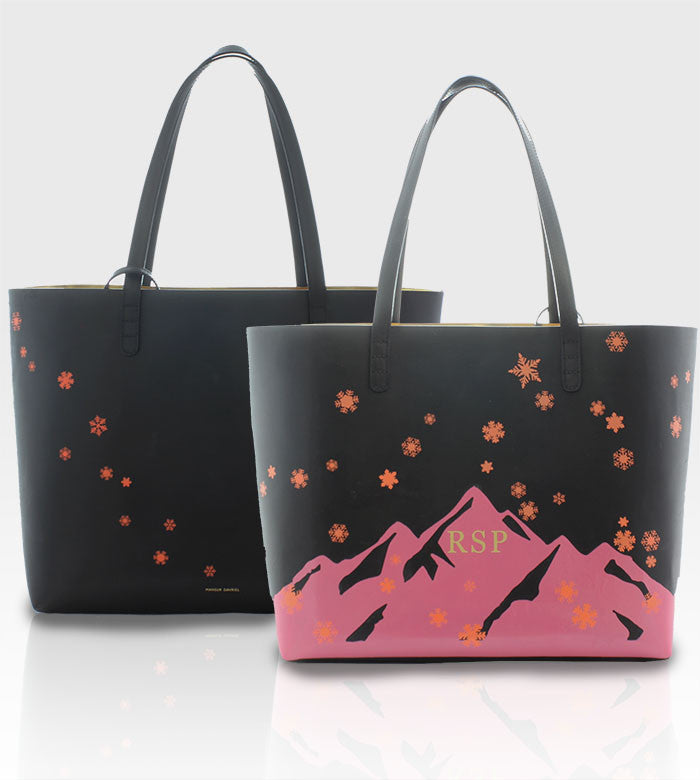 Mansur Gavriel Tote / Custom Art