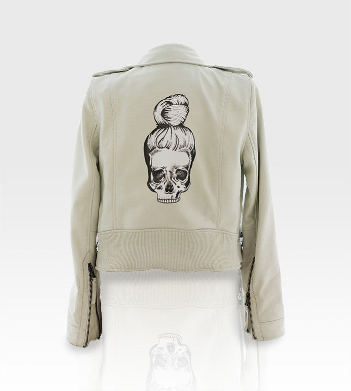 Linea Pelle Leather Jacket / Custom Art