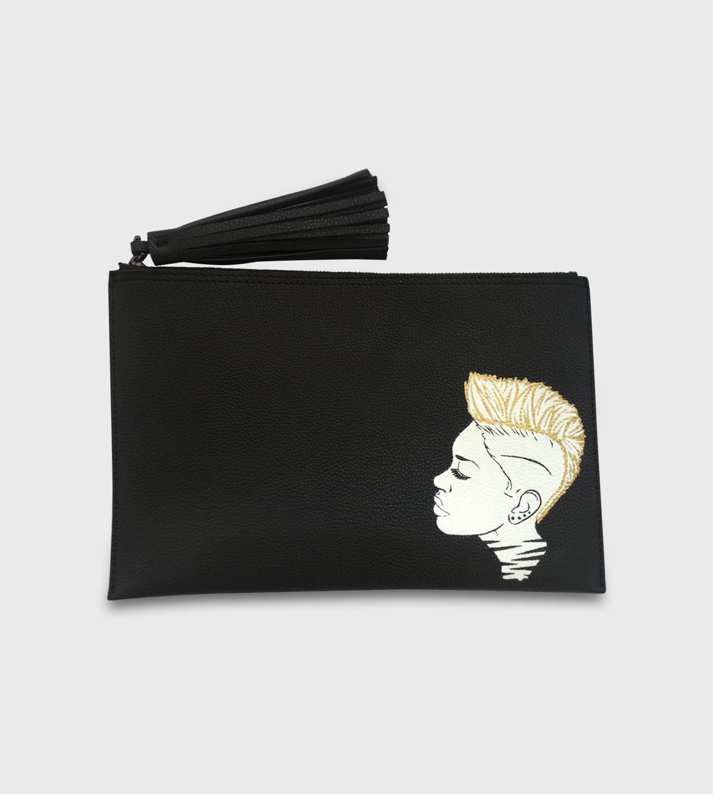 Parker "Sibley Scoles" Clutch / Custom Art