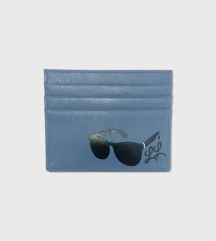 Leather Card Case / Custom Two Color