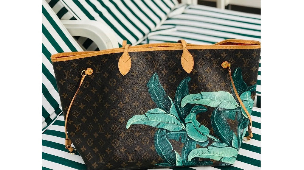 Louis Vuitton Neverfull / Custom Art – DTLAcustom